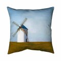 Begin Home Decor 26 x 26 in. Big Windmill-Double Sided Print Indoor Pillow 5541-2626-LA192